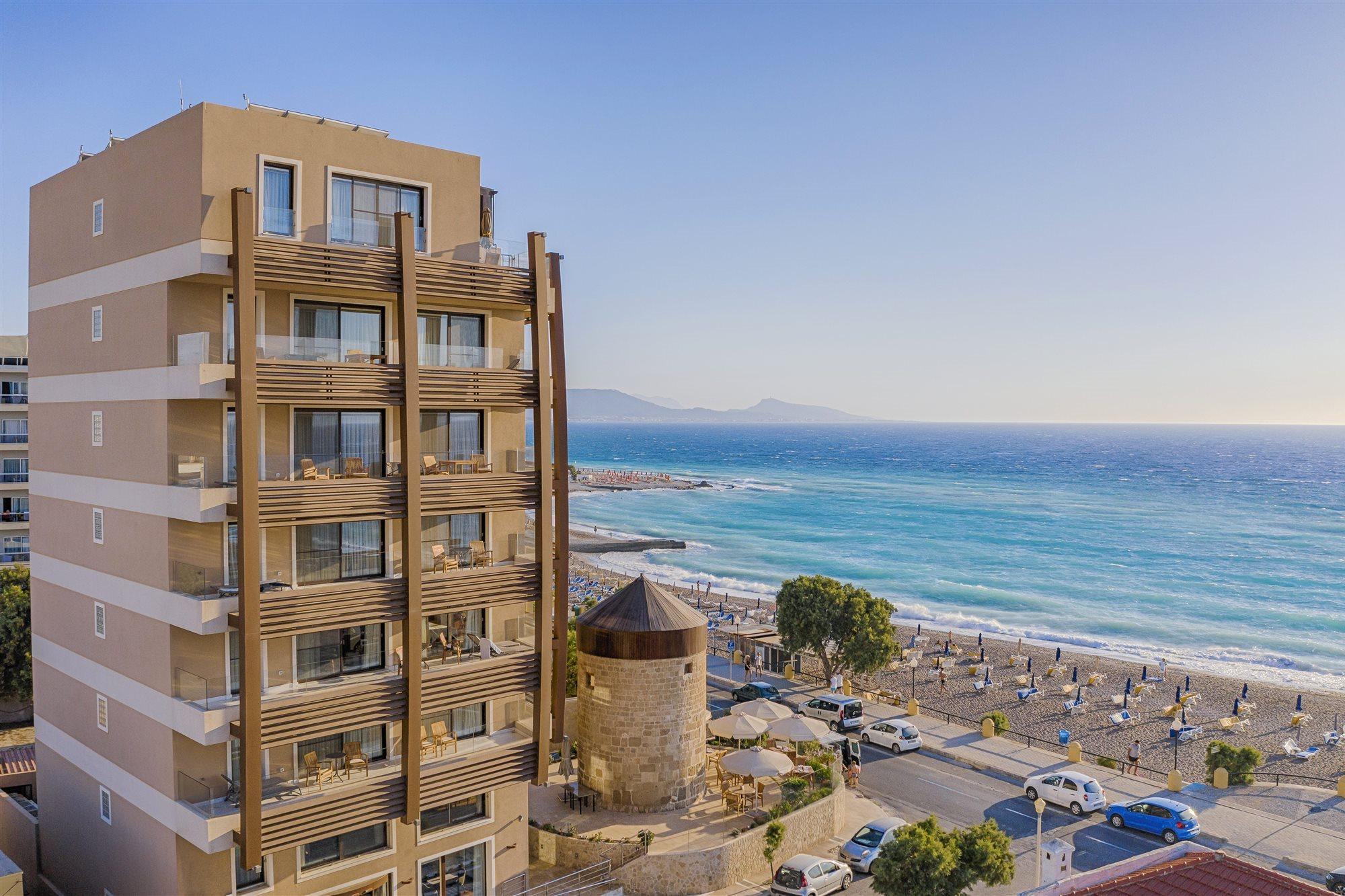 Bellevue On The Beach Suites Rhodes City Eksteriør billede