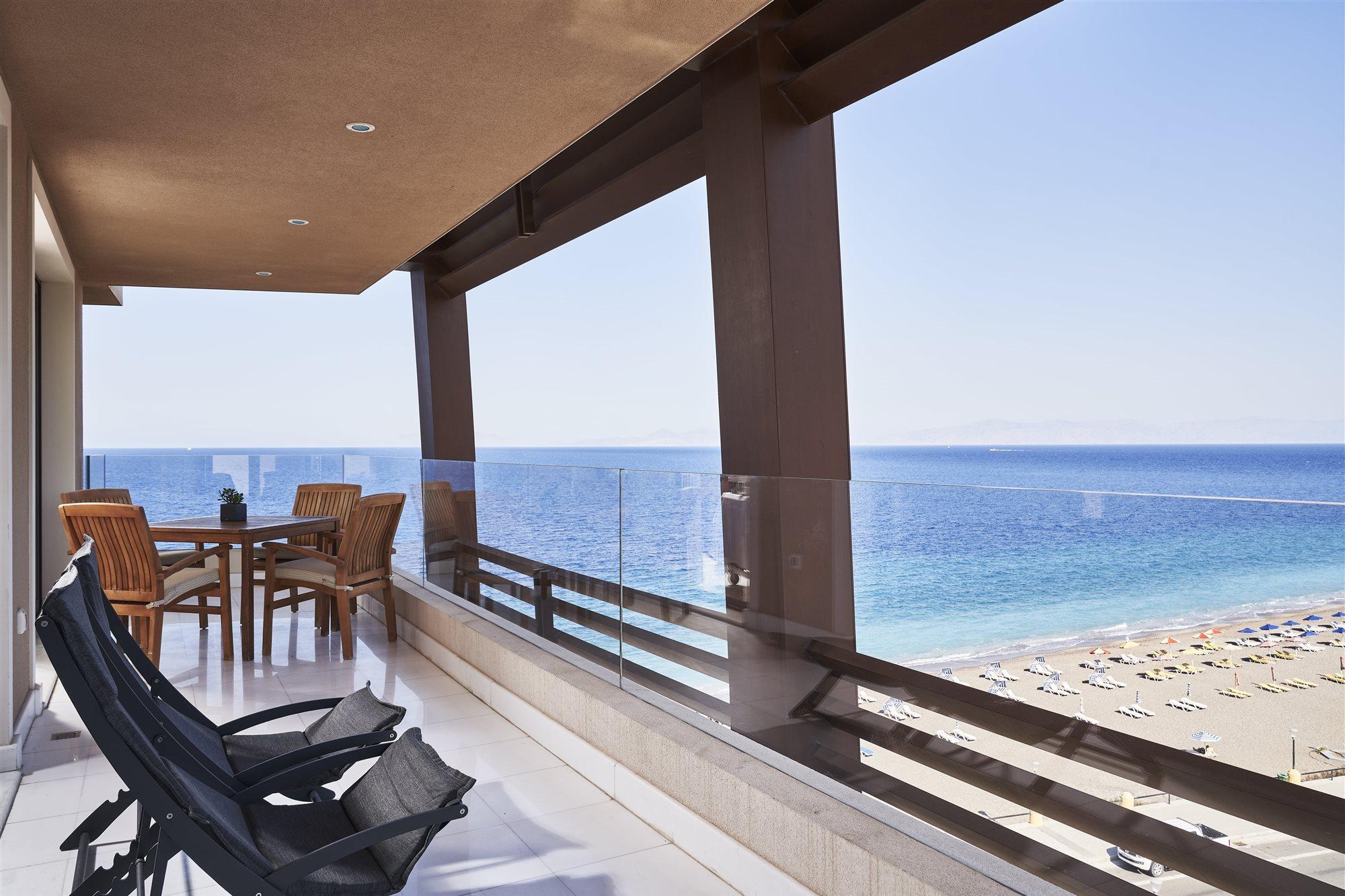 Bellevue On The Beach Suites Rhodes City Eksteriør billede
