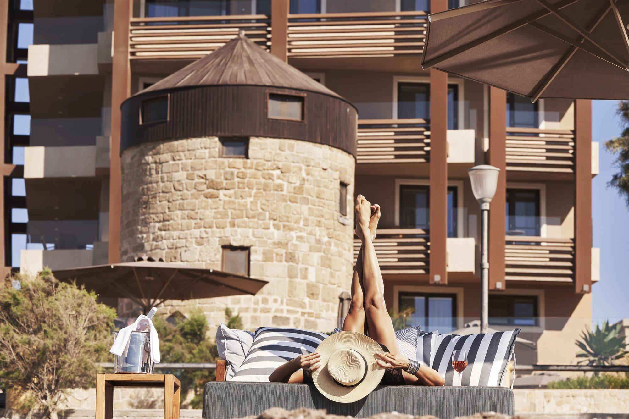 Bellevue On The Beach Suites Rhodes City Eksteriør billede